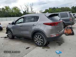 2017 Kia Sportage EX with VIN KNDPNCAC7H7053792, listed as a Copart auction lot 69801424 with 126,077 mi miles and Non repairable. Bid and sale history available at DreamBid. Image 2.