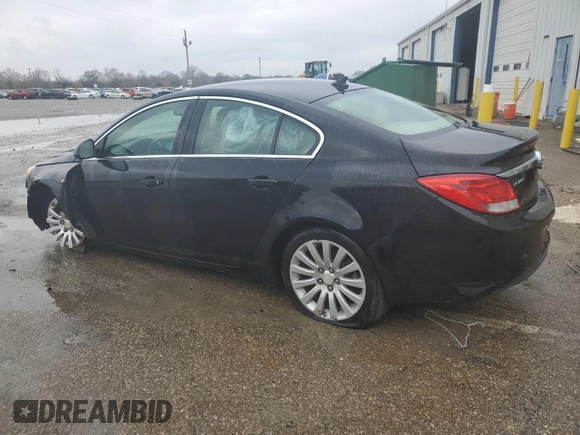 2011 Buick Regal CXL RL1 with VIN 2G4GN5EC0B9179175, listed as a Copart auction lot 87272024 with 107,780 mi miles and Salvage Title. Bid and sale history available at DreamBid. Image 2.
