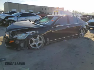 2008 Mercedes-Benz S 550 with VIN WDDNG71X68A236265, listed as a Copart auction lot 45525515 with Not Provided miles and Salvage Title. Bid and sale history available at DreamBid. Image 1.