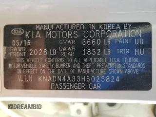 2017 Kia Rio EX with VIN KNADN4A33H6025824, listed as a Copart auction lot 86758974 with 127,278 mi miles and Clean Title. Bid and sale history available at carsss.com. Image 12.