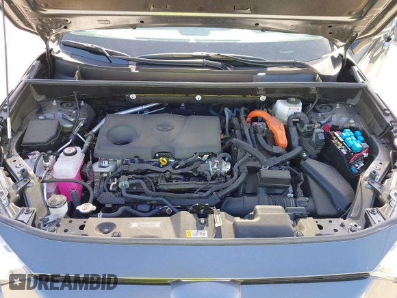 2024 Toyota RAV4 Hybrid LE with VIN JTMMWRFV0RD248035, listed as a IAAI auction lot 42339244 with 18,317 mi miles and . Bid and sale history available at DreamBid. Image 10.