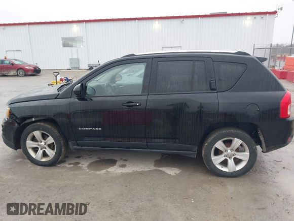 2012 Jeep Compass Latitude with VIN 1C4NJCEA6CD677525, listed as a IAAI auction lot 41478397 with 174,655 mi miles and . Bid and sale history available at carsss.com. Image 14.