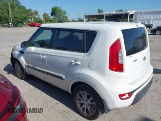 2012 Kia Soul + with VIN KNDJT2A69C7388447, listed as a IAAI auction lot 41993395 with 166,029 mi miles and . Bid and sale history available at DreamBid. Image 14.
