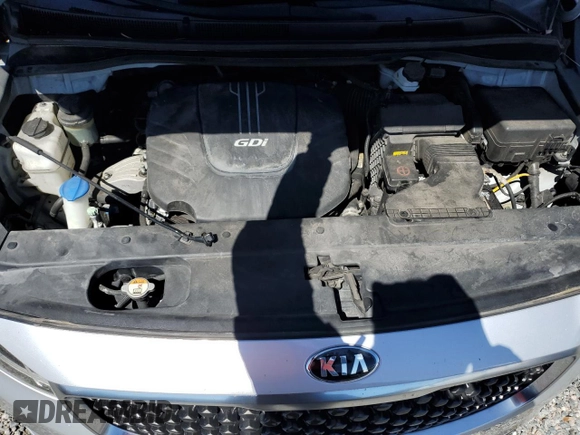2018 Kia Sedona EX with VIN KNDMC5C12J6346656, listed as a Copart auction lot 48195155 with Not Provided miles and Salvage Title. Bid and sale history available at carsss.com. Image 12.
