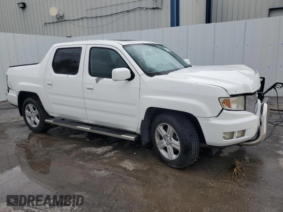 2014 Honda Ridgeline RTL with VIN 5FPYK1F57EB009851, listed as a Copart auction lot 62319504 with 55,718 mi miles and Clean Title. Bid and sale history available at carsss.com. Image 4.