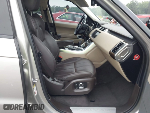 2016 Land Rover Range Rover Sport HSE with VIN SALWR2VF6GA646987, listed as a IAAI auction lot 42412454 with 92,366 mi miles and . Bid and sale history available at DreamBid. Image 5.
