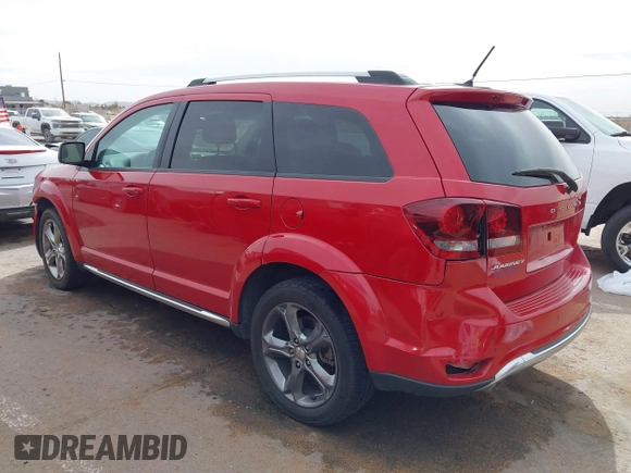 2016 Dodge Journey Crossroad Plus z VIN 3C4PDCGG2GT173538, wystawiony jako IAAI lot #41548011 z przebiegiem 124 416 mil mil oraz . Historia ofert i sprzedaży dostępna na DreamBid. Obrazek 3.
