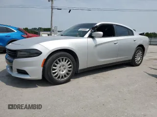 2019 Dodge Charger Police with VIN 2C3CDXKT5KH600310, listed as a Copart auction lot 60308865 with 47,437 mi miles and Salvage title. Bid and sale history available at DreamBid. Image 1.