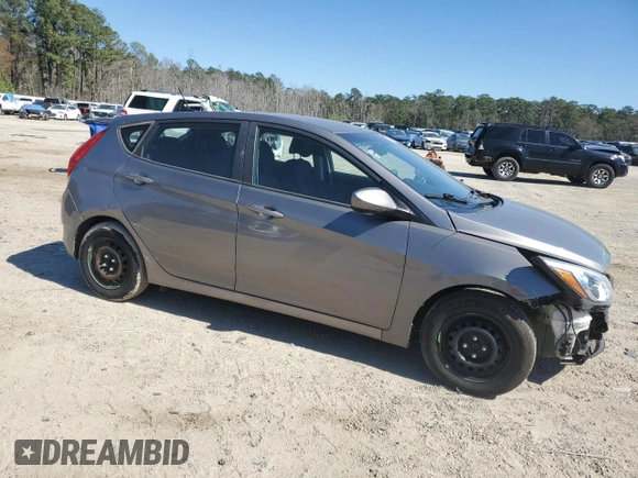 2017 Hyundai Accent SE with VIN KMHCT5AEXHU363143, listed as a Copart auction lot 50208325 with 118,978 mi miles and Salvage Title. Bid and sale history available at carsss.com. Image 4.