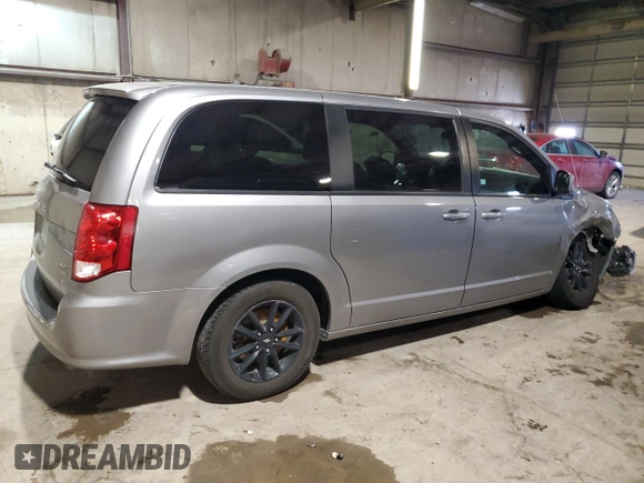 2019 Dodge Grand Caravan GT with VIN 2C4RDGEG1KR688903, listed as a Copart auction lot 46376665 with 74,138 mi miles and Salvage Title. Bid and sale history available at DreamBid. Image 3.