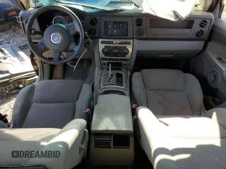 2007 Jeep Commander Sport with VIN 1J8HG48K27C663745, listed as a Copart auction lot 75741314 with 194,534 mi miles and Salvage Title. Bid and sale history available at carsss.com. Image 8.