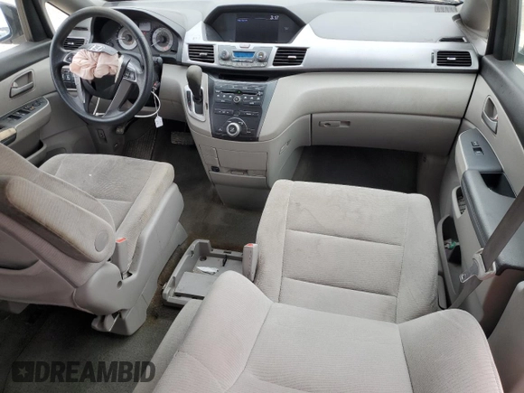 2012 Honda Odyssey EX with VIN 5FNRL5H48CB085176, listed as a Copart auction lot 45870305 with 159,009 mi miles and Salvage Title. Bid and sale history available at DreamBid. Image 8.