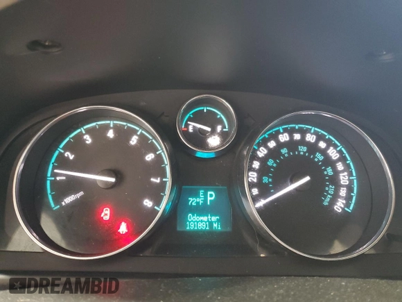 2014 Chevrolet Captiva Sport LTZ with VIN 3GNAL4EK4ES574959, listed as a Copart auction lot 72056814 with 191,891 mi miles and Clean Title. Bid and sale history available at DreamBid. Image 9.