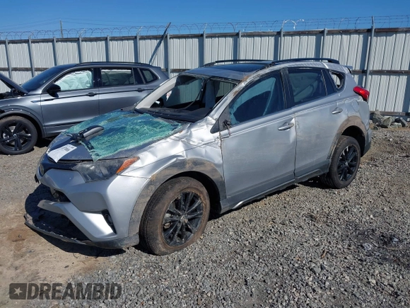 2018 Toyota RAV4 XLE with VIN 2T3RFREVXJW748993, listed as a IAAI auction lot 41878888 with 111,760 mi miles and . Bid and sale history available at DreamBid. Image 17.