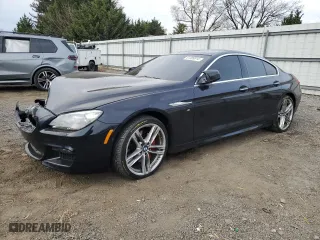 2014 BMW 6 Series 650i xDrive with VIN WBA6B4C57ED099299, listed as a Copart auction lot 81389914 with 111,043 mi miles and Salvage Title. Bid and sale history available at carsss.com. Image 1.