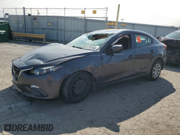 2015 Mazda 3 i Sport with VIN 3MZBM1U73FM192849, listed as a Copart auction lot 67981844 with Not Provided miles and Salvage Title. Bid and sale history available at carsss.com. Image 1.