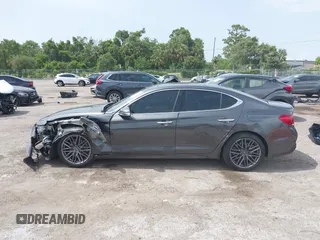 2019 Genesis G70 Advanced z VIN KMTG34LA7KU021443, wystawiony jako IAAI lot #42446270 z przebiegiem 48 025 mil mil oraz . Historia ofert i sprzedaży dostępna na DreamBid. Obrazek 14.
