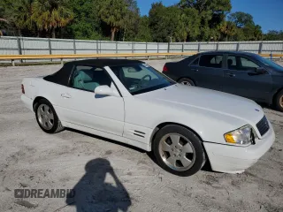 1999 Mercedes-Benz SL-Class with VIN WDBFA68F5XF184828, listed as a Copart auction lot 85935384 with 64,129 mi miles and Clean Title. Bid and sale history available at carsss.com. Image 4.