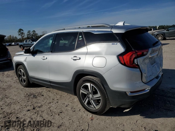 2018 GMC Terrain SLT Diesel with VIN 3GKALREUXJL141940, listed as a Copart auction lot 84225624 with 120,102 mi miles and Salvage Title. Bid and sale history available at DreamBid. Image 2.