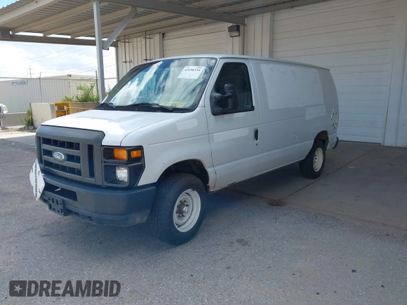 2010 Ford Econoline Cargo Commercial with VIN 1FTNE1EW4ADA91939, listed as a IAAI auction lot 42156334 with 311,000 mi miles and . Bid and sale history available at DreamBid. Image 2.