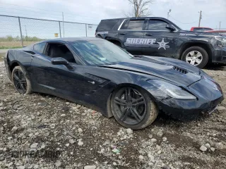 2016 Chevrolet Corvette 1LT with VIN 1G1YB2D7XG5123083, listed as a Copart auction lot 54141875 with 37,779 mi miles and Salvage Title. Bid and sale history available at carsss.com. Image 4.