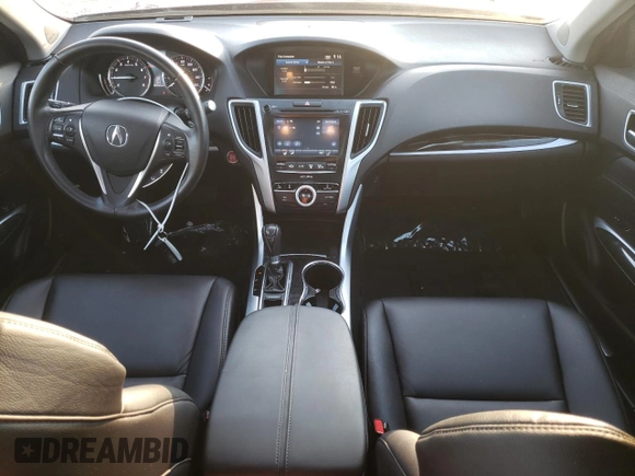 2020 Acura TLX with VIN 19UUB1F32LA015781, listed as a Copart auction lot 80426414 with 39,165 mi miles and Salvage Title. Bid and sale history available at carsss.com. Image 8.
