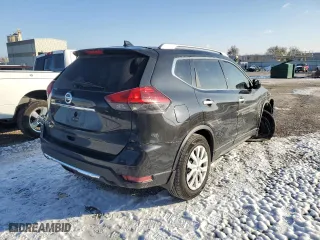 2017 Nissan Rogue SL with VIN 5N1AT2MT1HC777708, listed as a Copart auction lot 82782534 with 127,613 mi miles and Salvage Title. Bid and sale history available at carsss.com. Image 4.