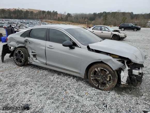 2022 Kia K5 GT-Line with VIN 5XXG64J2XNG165144, listed as a Copart auction lot 48758035 with 54,908 mi miles and Salvage Title. Bid and sale history available at carsss.com. Image 4.