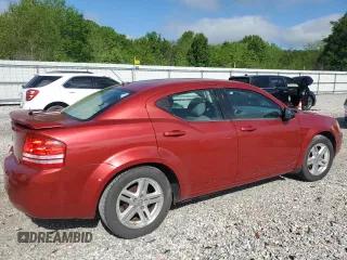 2008 Dodge Avenger SXT with VIN 1B3LC56KX8N299636, listed as a Copart auction lot 53743195 with 116,924 mi miles and Salvage Title. Bid and sale history available at DreamBid. Image 3.
