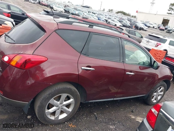 2009 Nissan Murano S with VIN JN8AZ18UX9W008239, listed as a IAAI auction lot 41259533 with 150,050 mi miles. Bid and sale history available at carsss.com. Image 13.