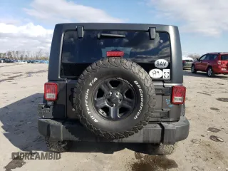 2018 Jeep Wrangler JK Unlimited Sport with VIN 1C4BJWDG9JL894502, listed as a Copart auction lot 89360855 with 100,944 mi miles and Salvage Title. Bid and sale history available at carsss.com. Image 6.