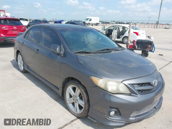 2013 Toyota Corolla L with VIN 5YFBU4EE9DP133117, listed as a IAAI auction lot 42228268 with 180,413 mi miles and . Bid and sale history available at DreamBid. Image 1.