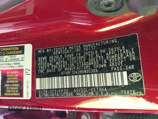 2017 Toyota Camry XLE with VIN 4T1BF1FK2HU805309, listed as a IAAI auction lot 41747008 with 151,057 mi miles. Bid and sale history available at carsss.com. Image 9.