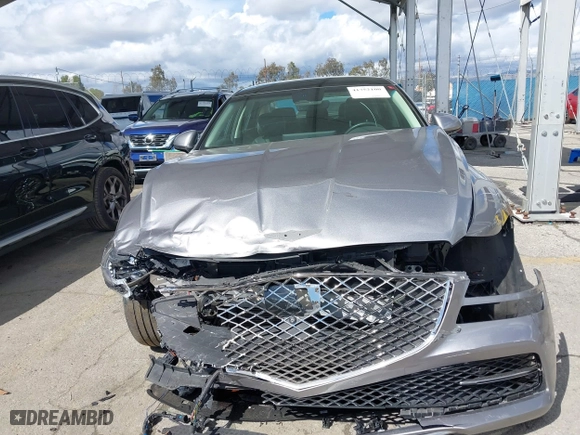 2021 Genesis G80 2.5T with VIN KMTGB4SC2MU047585, listed as a IAAI auction lot 41752100 with 41,140 mi miles. Bid and sale history available at carsss.com. Image 13.