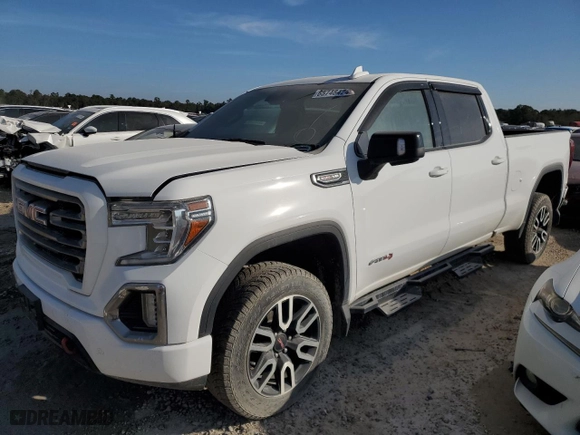 2022 GMC Sierra 1500 Limited AT4 with VIN 3GTP9EEL6NG115533, listed as a Copart auction lot 65748424 with 43,556 mi miles and Clean Title. Bid and sale history available at carsss.com. Image 1.