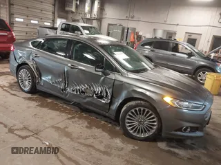 2013 Ford Fusion Titanium Hybrid with VIN 3FA6P0RU6DR319586, listed as a IAAI auction lot 42138979 with 125,388 mi miles. Bid and sale history available at carsss.com. Image 1.