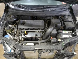 2010 Kia Forte EX with VIN KNAFU4A2XA5053828, listed as a Copart auction lot 45892545 with 78,365 mi miles and Salvage Title. Bid and sale history available at carsss.com. Image 12.