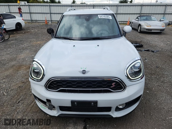 2019 MINI Countryman Cooper S с VIN WMZYT5C59K3G94318, выставлен на аукционе Copart как лот 64745385 с пробегом 38 342 миль миль и Списание • Salvage title. История ставок и продаж доступна на DreamBid. Изображение 5.