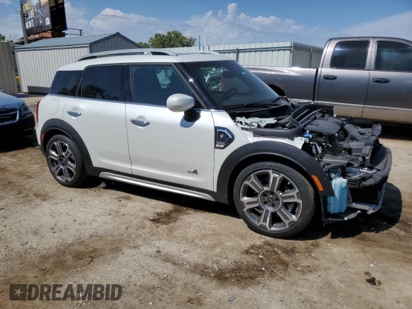 2023 MINI Countryman Cooper S with VIN WMZ83BR05P3P98030, listed as a Copart auction lot 71429184 with 23,189 mi miles and Salvage title. Bid and sale history available at DreamBid. Image 4.