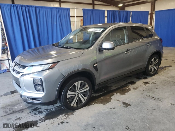 2023 Mitsubishi Outlander Sport ES with VIN JA4ARUAUXPU007960, listed as a Copart auction lot 45127775 with 20,670 mi miles and Clean Title. Bid and sale history available at carsss.com. Image 1.