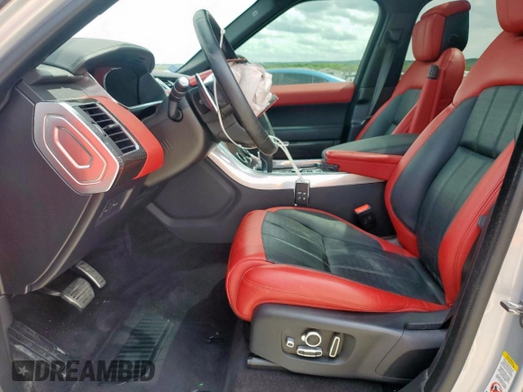 2021 Land Rover Range Rover Sport Autobiography с VIN SALWV2SE0MA765329, выставлен на аукционе Copart как лот 50355435 с пробегом 68 810 миль миль и Списание • Salvage title. История ставок и продаж доступна на DreamBid. Изображение 7.