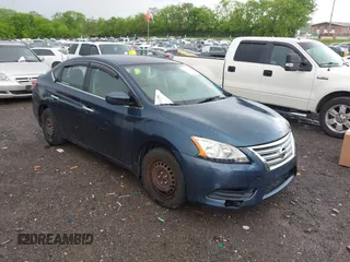 2014 Nissan Sentra S with VIN 3N1AB7AP8EY284481, listed as a IAAI auction lot 42121992 with 176,672 mi miles and . Bid and sale history available at DreamBid. Image 1.