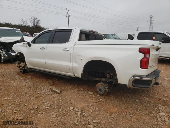 2019 Chevrolet Silverado 1500 LTZ with VIN 3GCUYGED6KG139837, listed as a Copart auction lot 84637324 with 0 mi miles and Salvage Title. Bid and sale history available at carsss.com. Image 2.