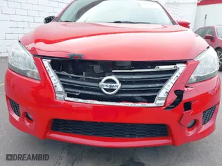 2015 Nissan Sentra S with VIN 3N1AB7AP8FY239655, listed as a IAAI auction lot 41982460 with 110,894 mi miles. Bid and sale history available at carsss.com. Image 6.