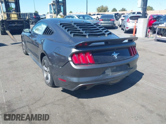2015 Ford Mustang V6 with VIN 1FA6P8AM9F5396663, listed as a IAAI auction lot 41824725 with 91,403 mi miles and . Bid and sale history available at DreamBid. Image 3.