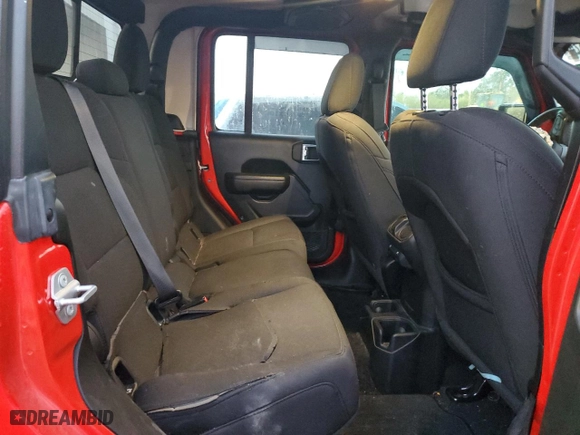 2022 Jeep Gladiator Sport S with VIN 1C6HJTAG8NL149010, listed as a Copart auction lot 76550524 with 15,181 mi miles and Salvage Title. Bid and sale history available at carsss.com. Image 11.