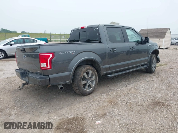 2016 Ford F-150 XLT z VIN 1FTEW1EF3GFC20442, wystawiony jako IAAI lot #42487187 z przebiegiem 150 819 mil mil oraz . Historia ofert i sprzedaży dostępna na DreamBid. Obrazek 4.