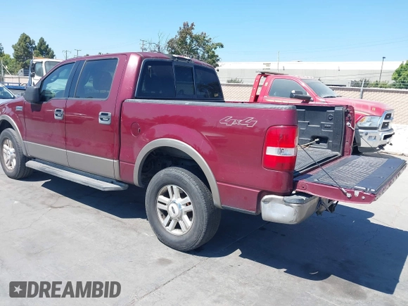 2004 Ford F-150 XLT with VIN 1FTPW14514KB47463, listed as a IAAI auction lot 42743572 with 211,006 mi miles and . Bid and sale history available at DreamBid. Image 3.
