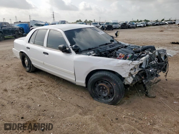 2011 Ford Police Interceptor with VIN 2FABP7BV4BX131545, listed as a Copart auction lot 62746675 with 65,283 mi miles and Salvage title. Bid and sale history available at DreamBid. Image 4.