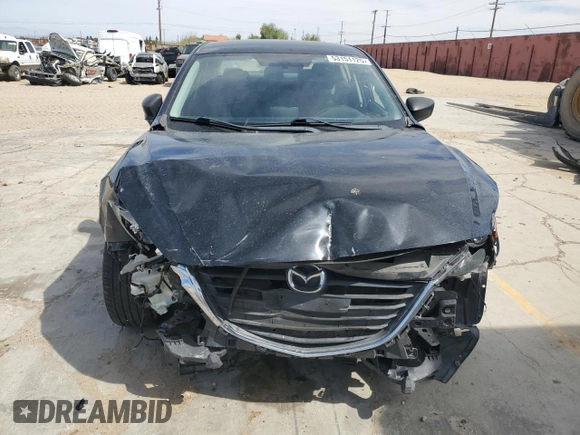 2015 Mazda 3 i Sport with VIN 3MZBM1U77FM185905, listed as a Copart auction lot 53151125 with 163,193 mi miles and Salvage Title. Bid and sale history available at carsss.com. Image 5.